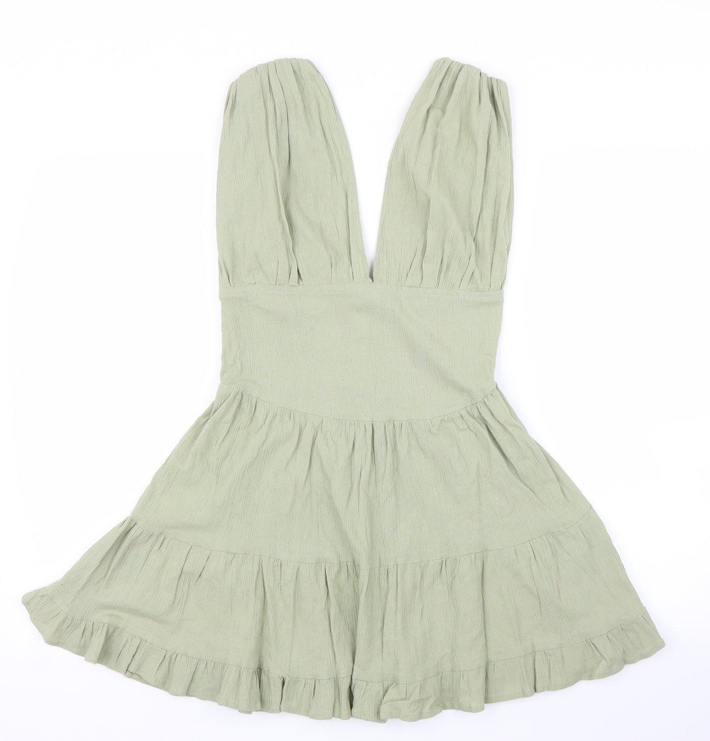 ASOS Womens Green   Fit & Flare  Size 10