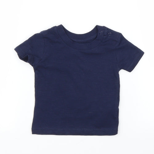 Primark Boys Blue   Basic T-Shirt Size 3-6 Months
