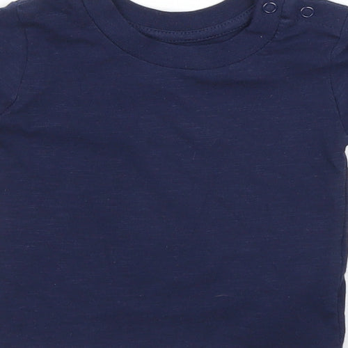 Primark Boys Blue   Basic T-Shirt Size 3-6 Months