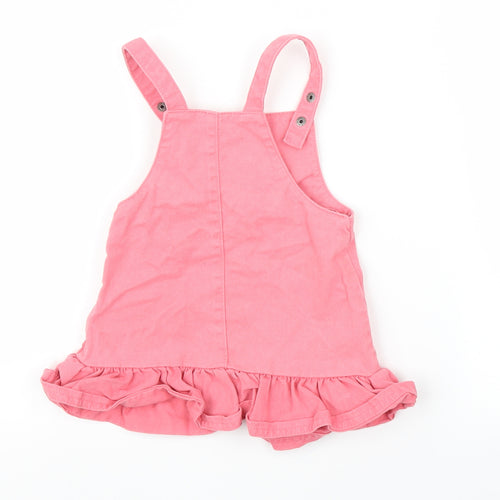Fred & Flo Girls Pink  Denim A-Line  Size 9-12 Months