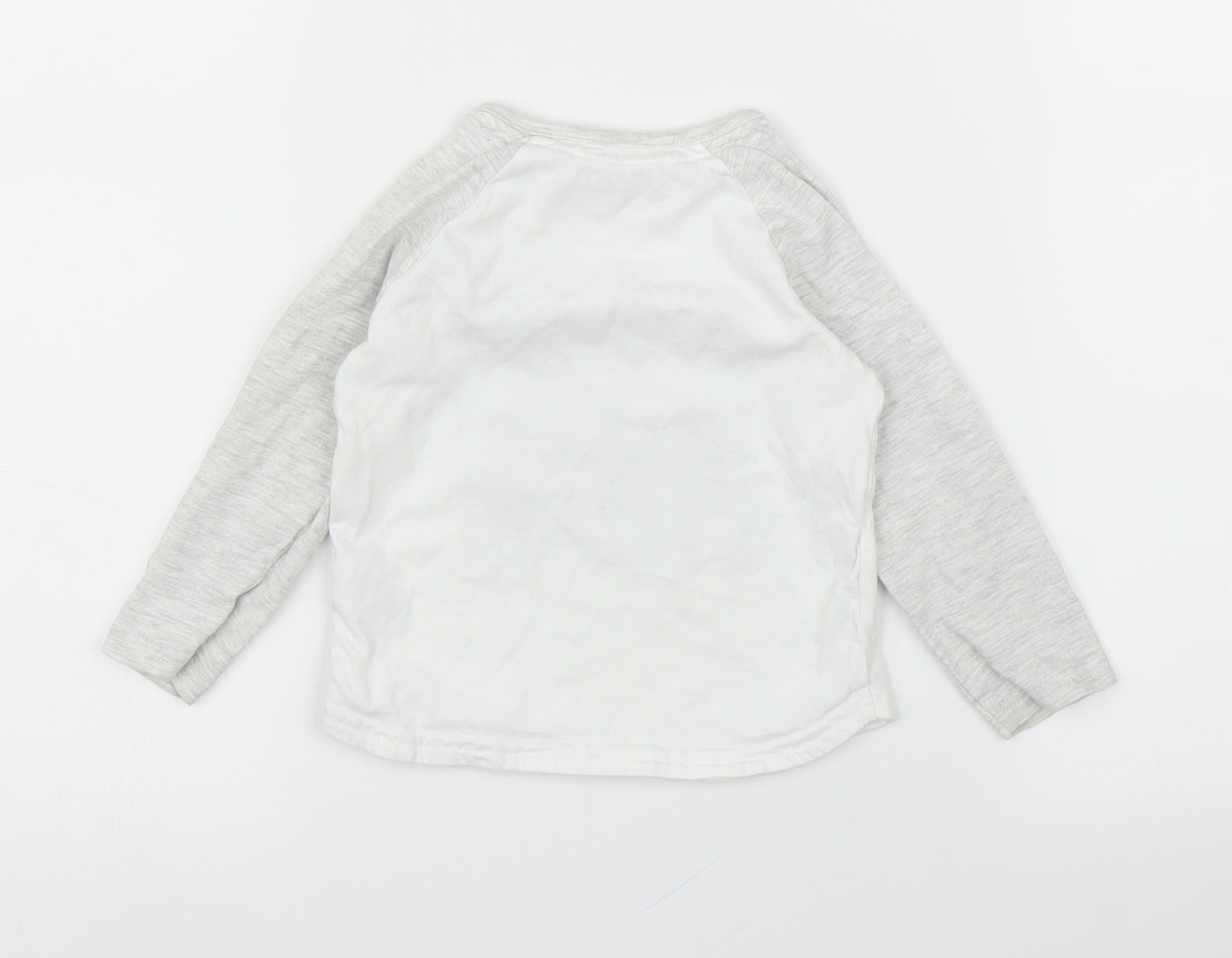 TU Boys White   Basic T-Shirt Size 9-12 Months