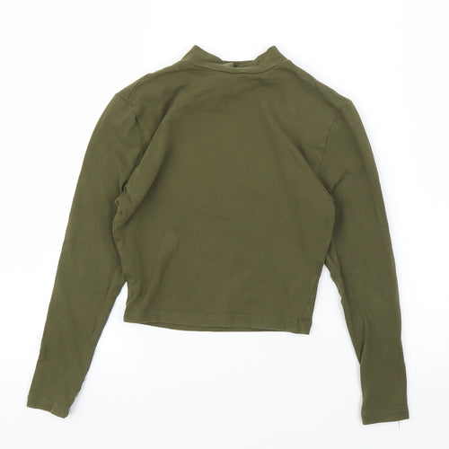 New Look Girls Green   Cropped T-Shirt Size 9 Years