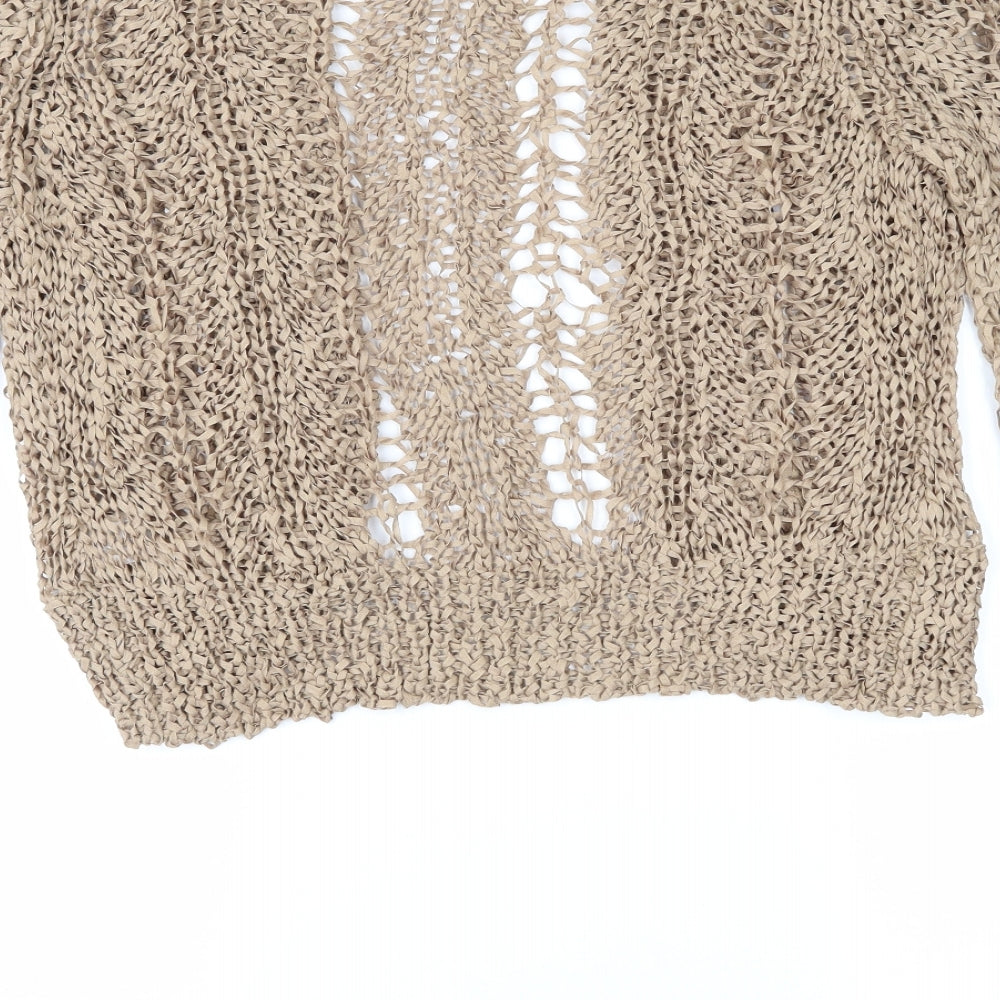 New Look Womens Brown   Cardigan Jumper Size 12