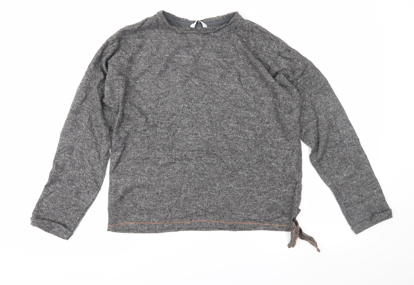 Marks and Spencer Girls Grey   Pullover Jumper Size 12-13 Years