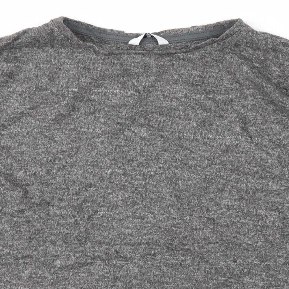Marks and Spencer Girls Grey   Pullover Jumper Size 12-13 Years