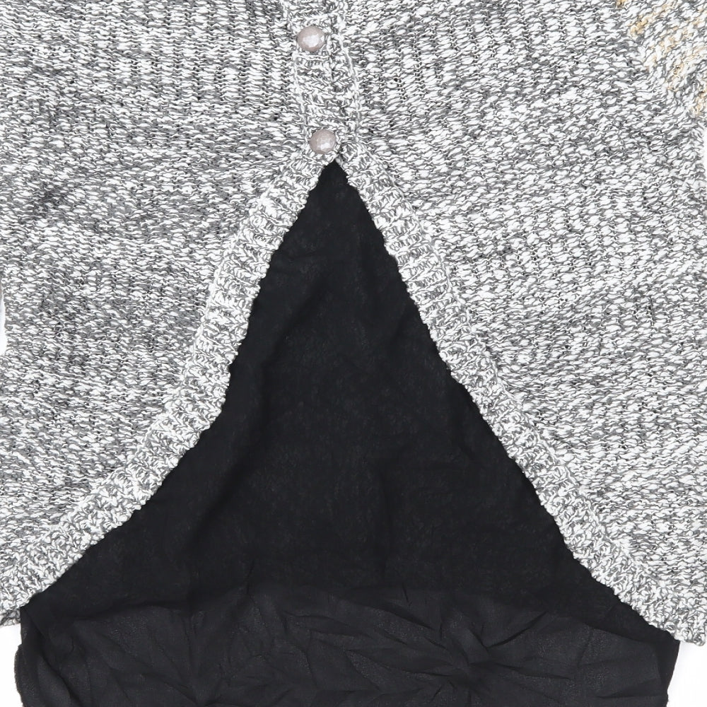 Anny & Will Womens Grey   Pullover Jumper Size S