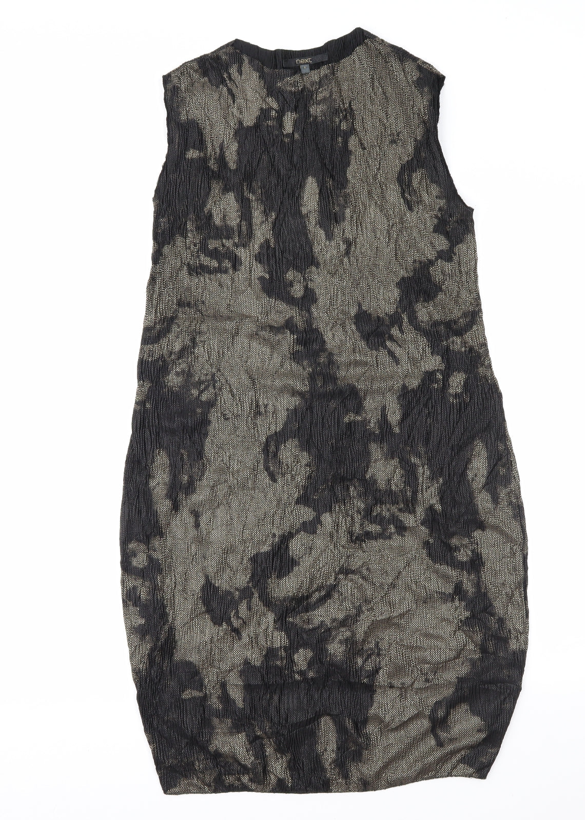 NEXT Womens Black   Shift  Size 6  - Black and Gold