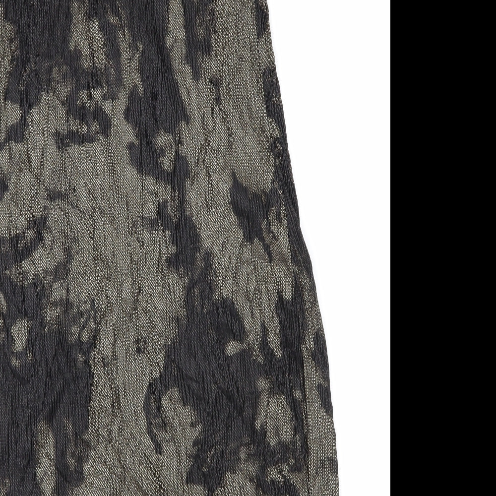 NEXT Womens Black   Shift  Size 6  - Black and Gold
