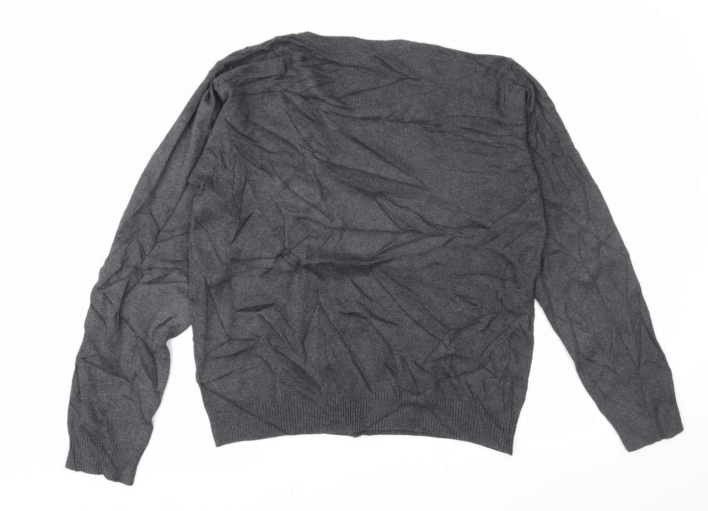 Marks and Spencer Boys Grey   Pullover Jumper Size 15-16 Years