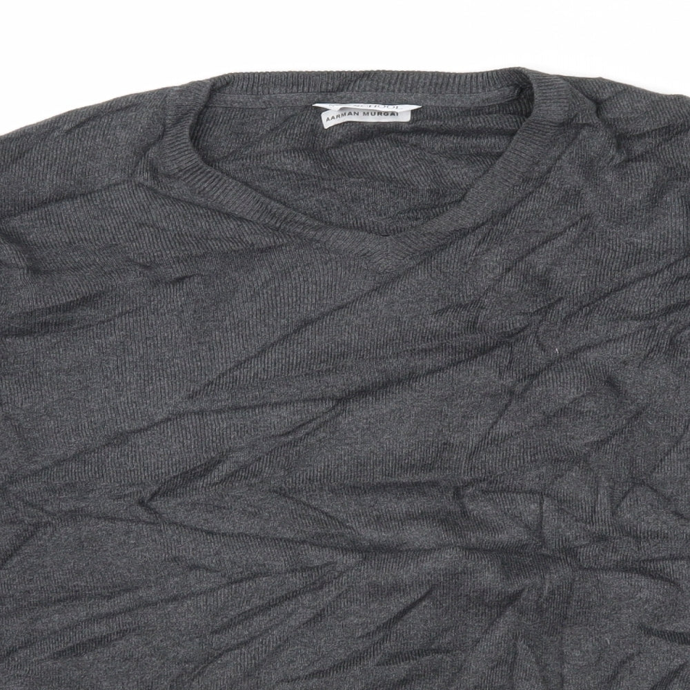 Marks and Spencer Boys Grey   Pullover Jumper Size 15-16 Years