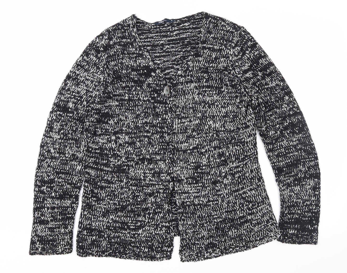 DASH Womens Black   Cardigan Jumper Size 12