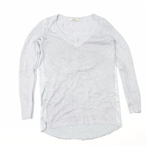 Oasis Womens Grey   Pullover Jumper Size XS