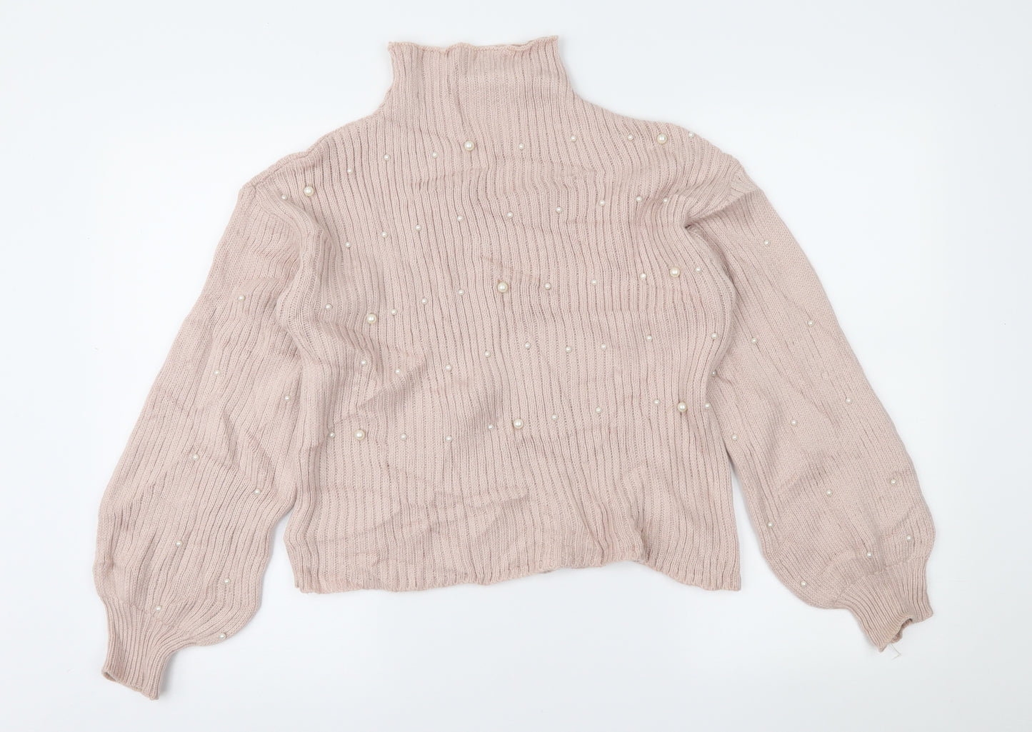 SheIn Womens Pink   Pullover Jumper Size S