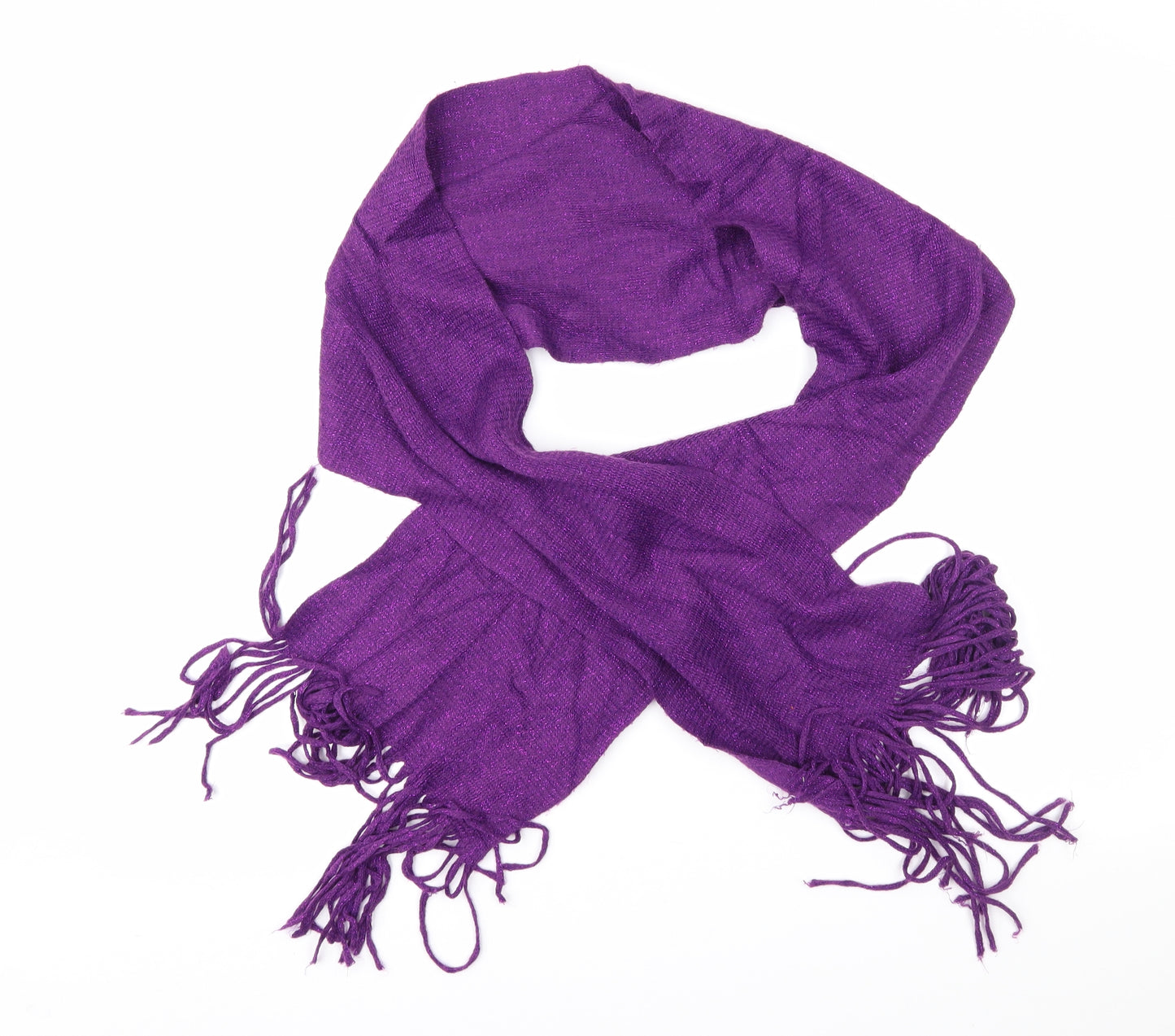 Preworn Womens Purple    Scarf