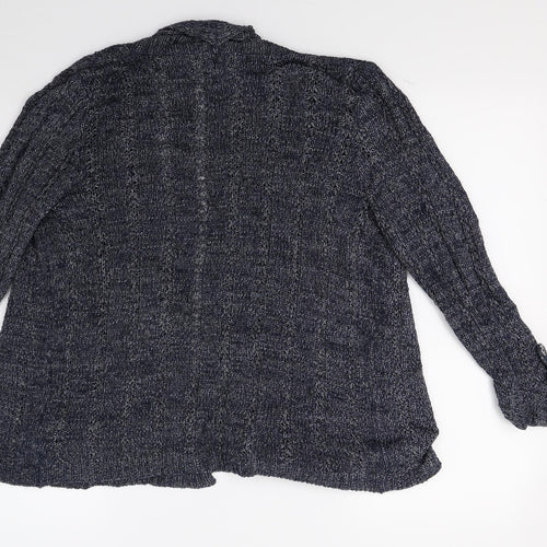 Marks and Spencer Womens Blue   Cardigan Jumper Size 10