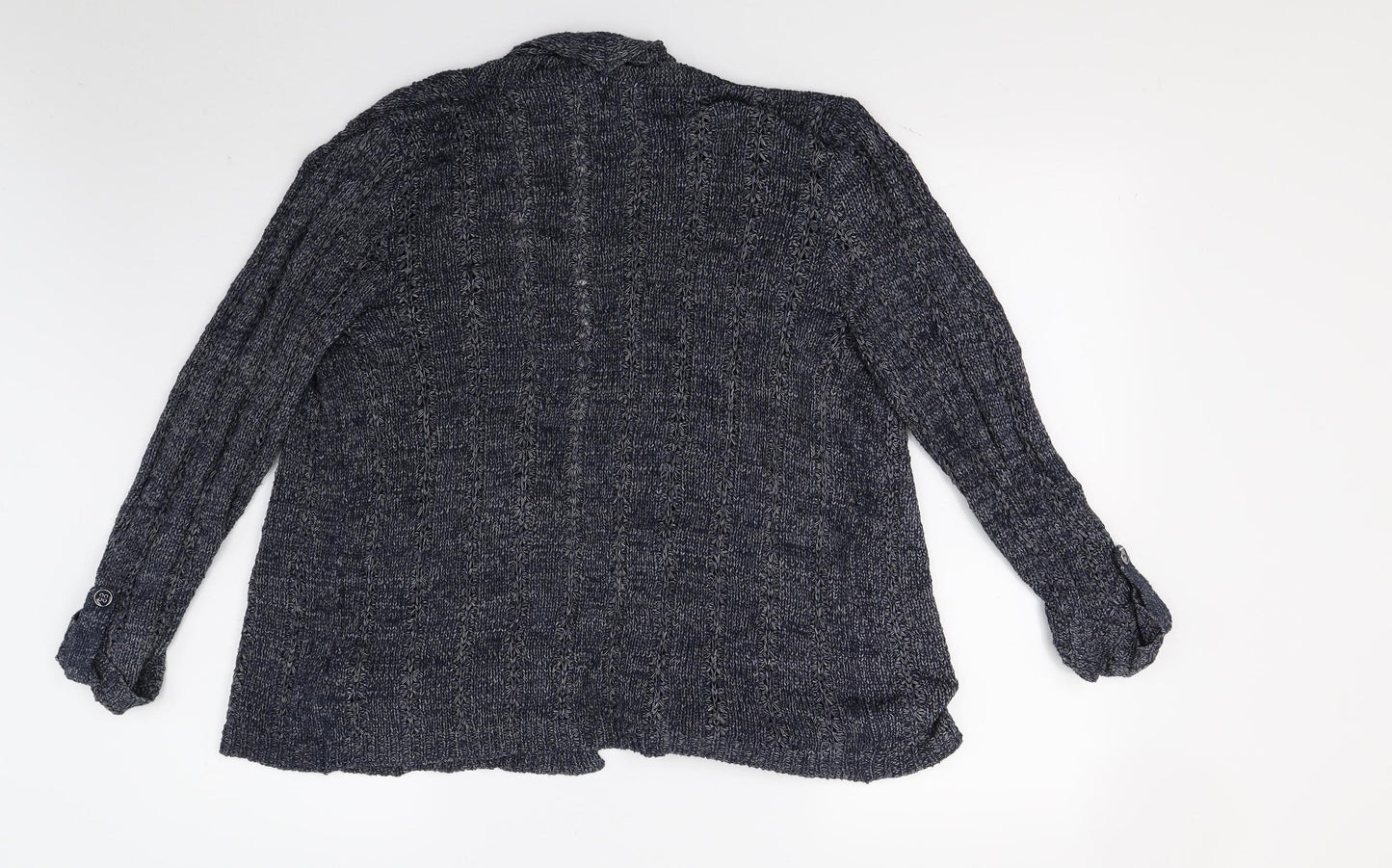 Marks and Spencer Womens Blue   Cardigan Jumper Size 10