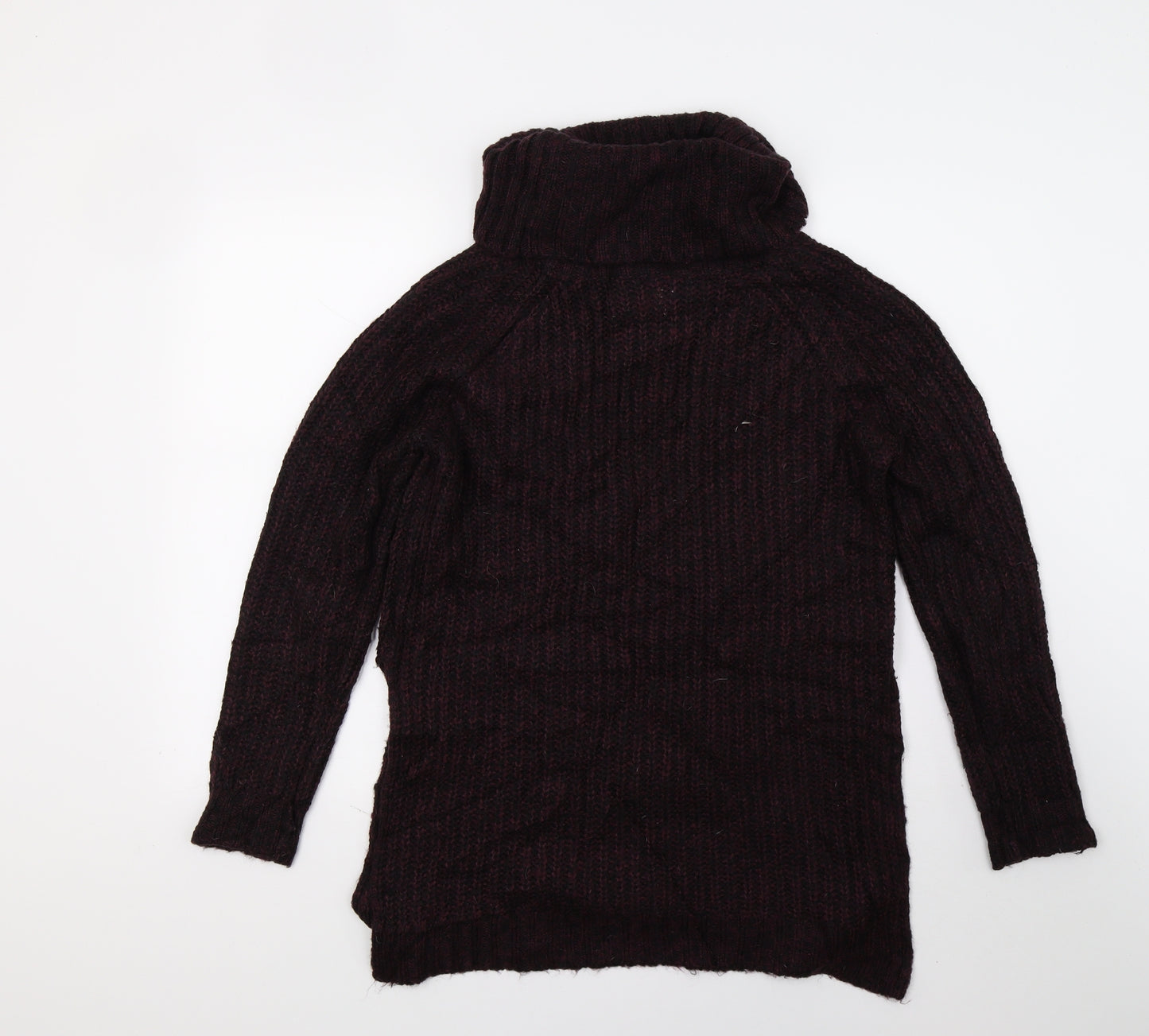 Papaya Womens Red  Knit Pullover Jumper Size S