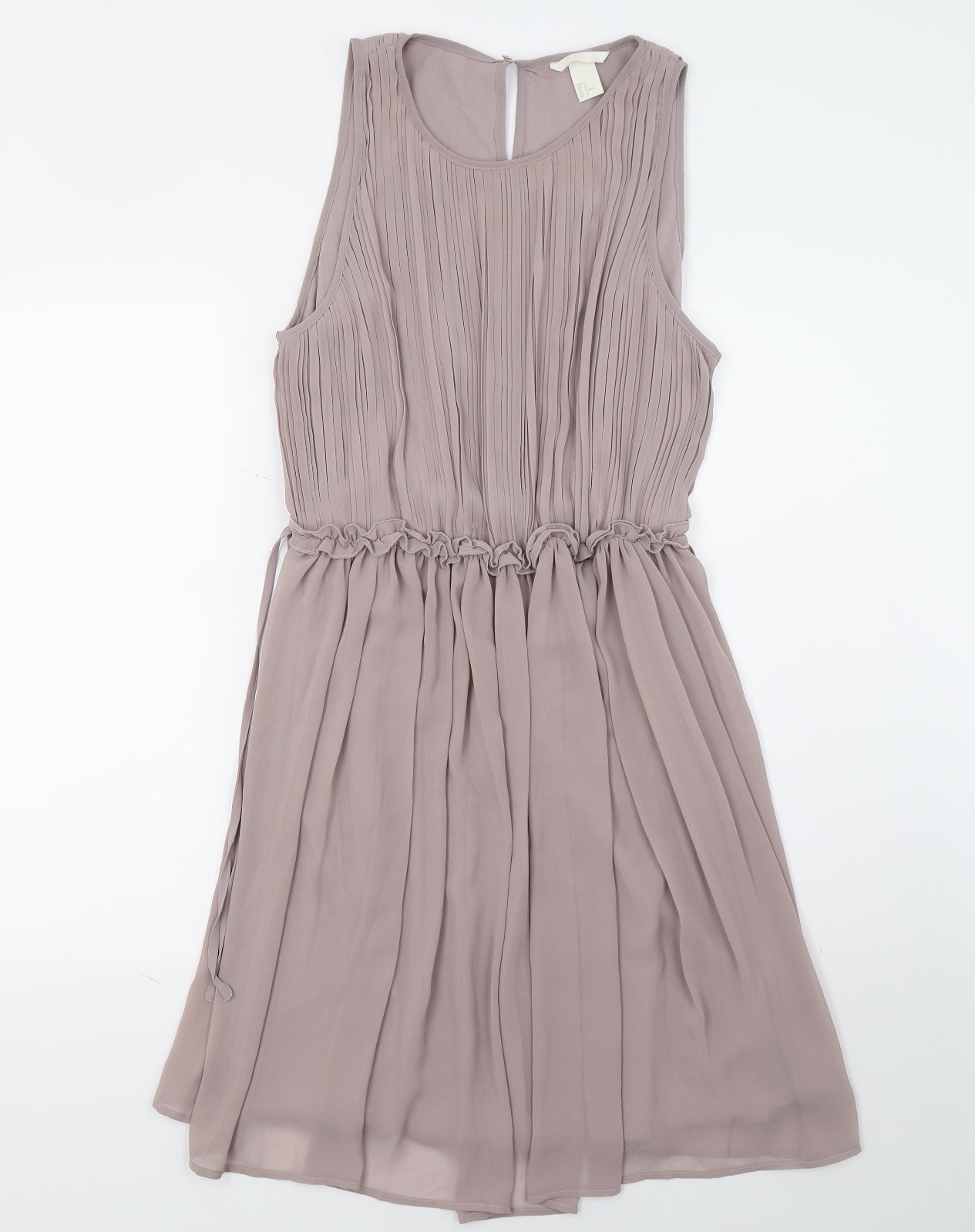 H&M Womens Brown   Fit & Flare  Size 14