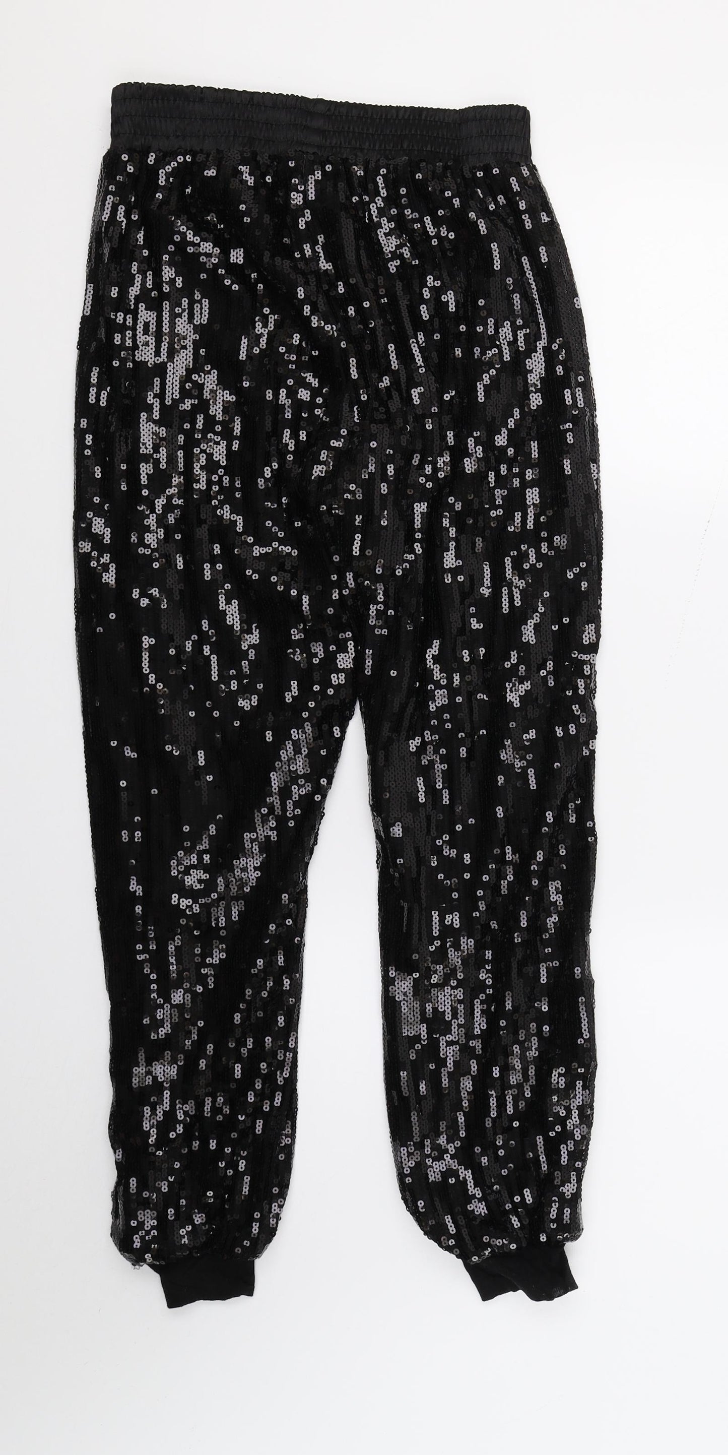 River Island Womens Black   Jogger Trousers Size XS L25 in