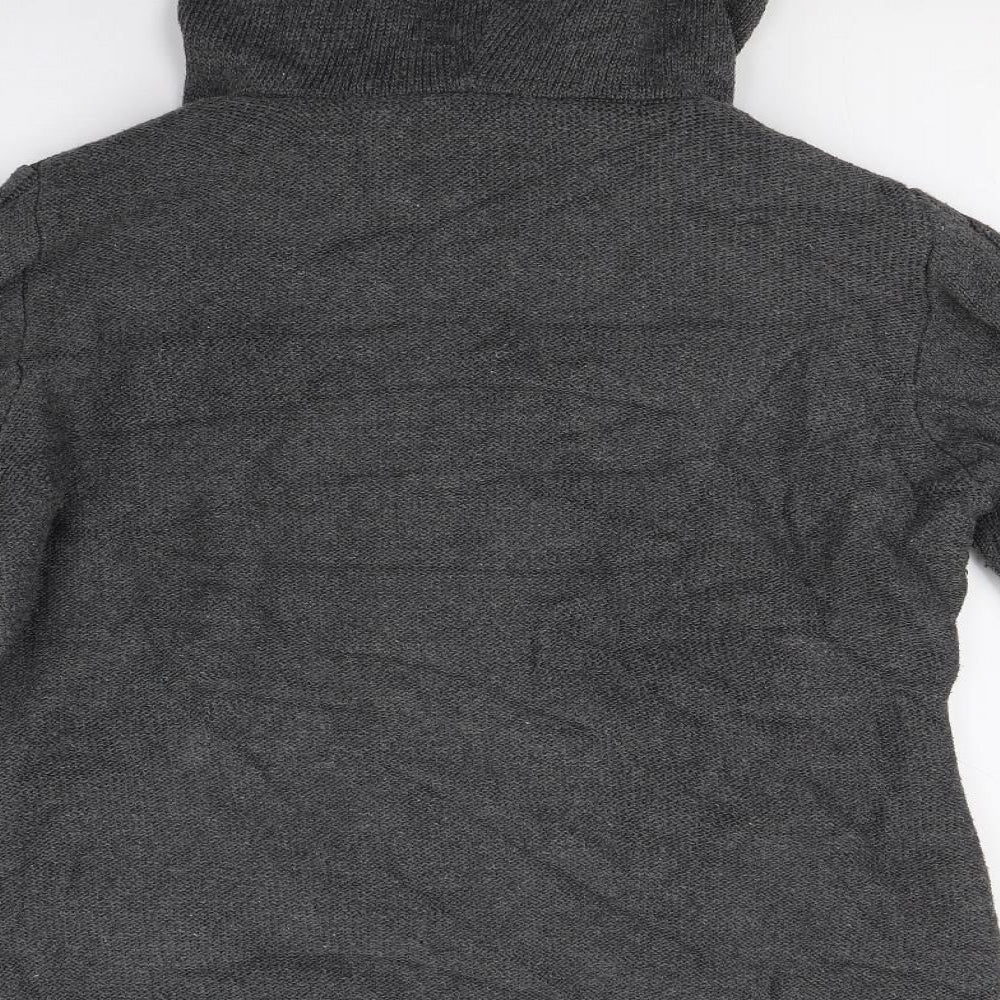 Preworn Womens Grey   Cardigan Jumper Size L