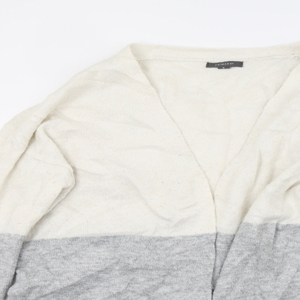 Primark Womens Grey   Cardigan Jumper Size XL