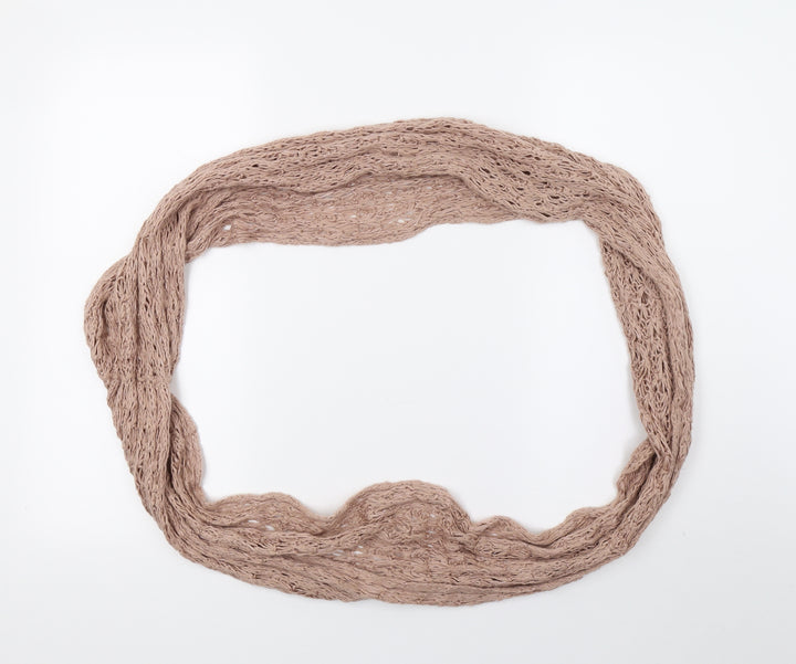 Preworn Womens Beige Scarf