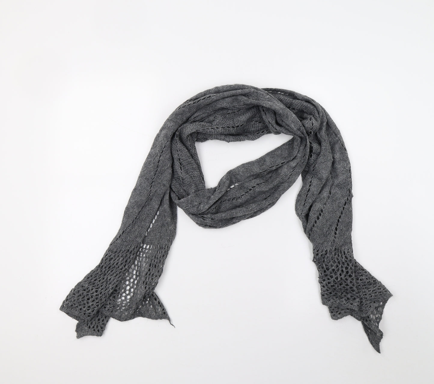 Preworn Womens Grey    Scarf