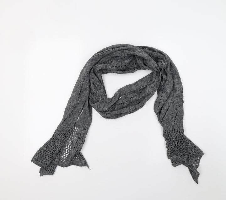 Preworn Womens Grey    Scarf