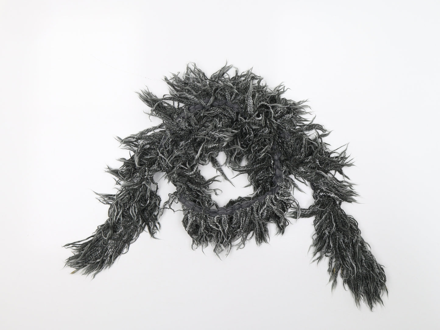 Preworn Womens Grey    Scarf