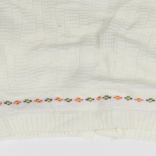 Cozinit Girls White   Cardigan Jumper Size 2 Years