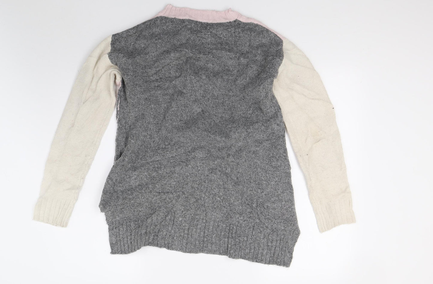 Marks and Spencer Womens Grey   Pullover Jumper Size S