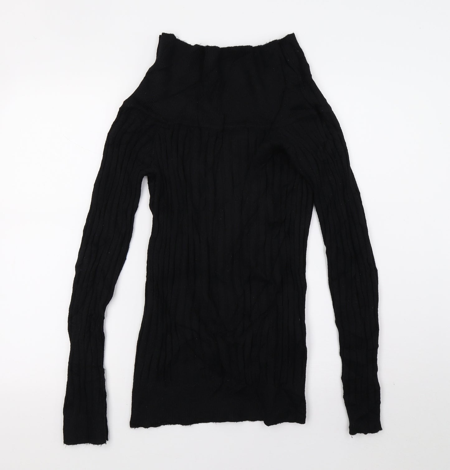 VERO MODA Womens Black  Knit Pullover Jumper Size M
