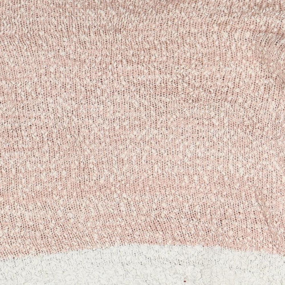 F&F Womens White  Knit Pullover Jumper Size 14