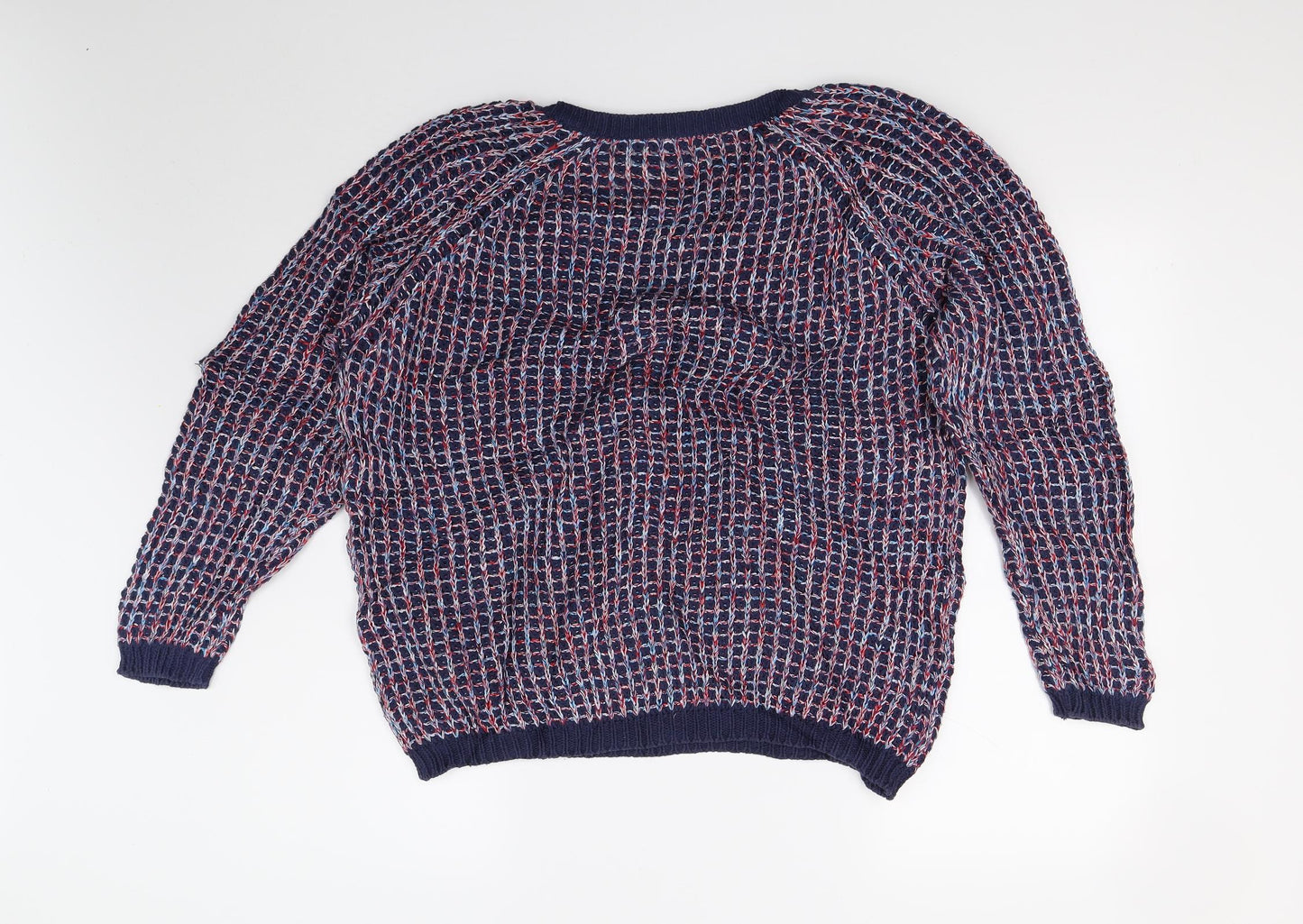 TU Womens Multicoloured  Knit Pullover Jumper Size 16