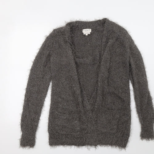 NEXT Womens Grey   Cardigan Jumper Size M