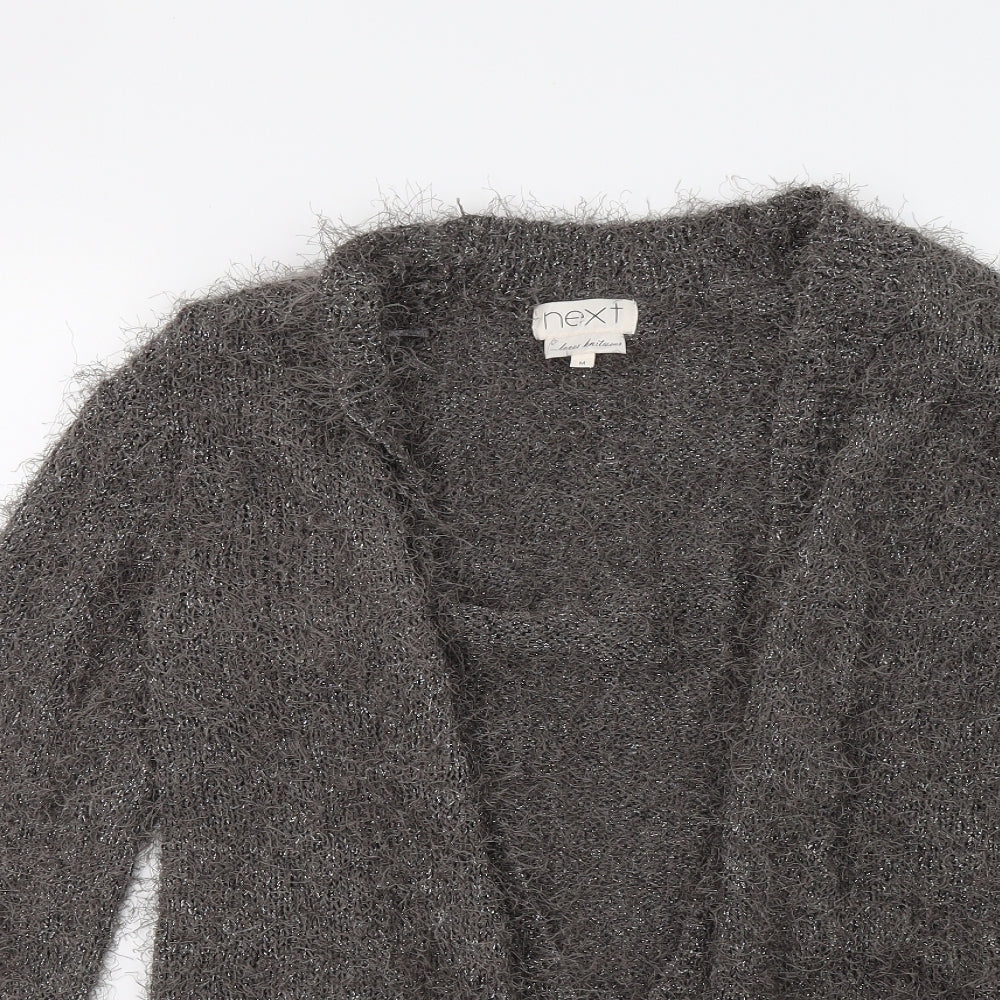 NEXT Womens Grey   Cardigan Jumper Size M
