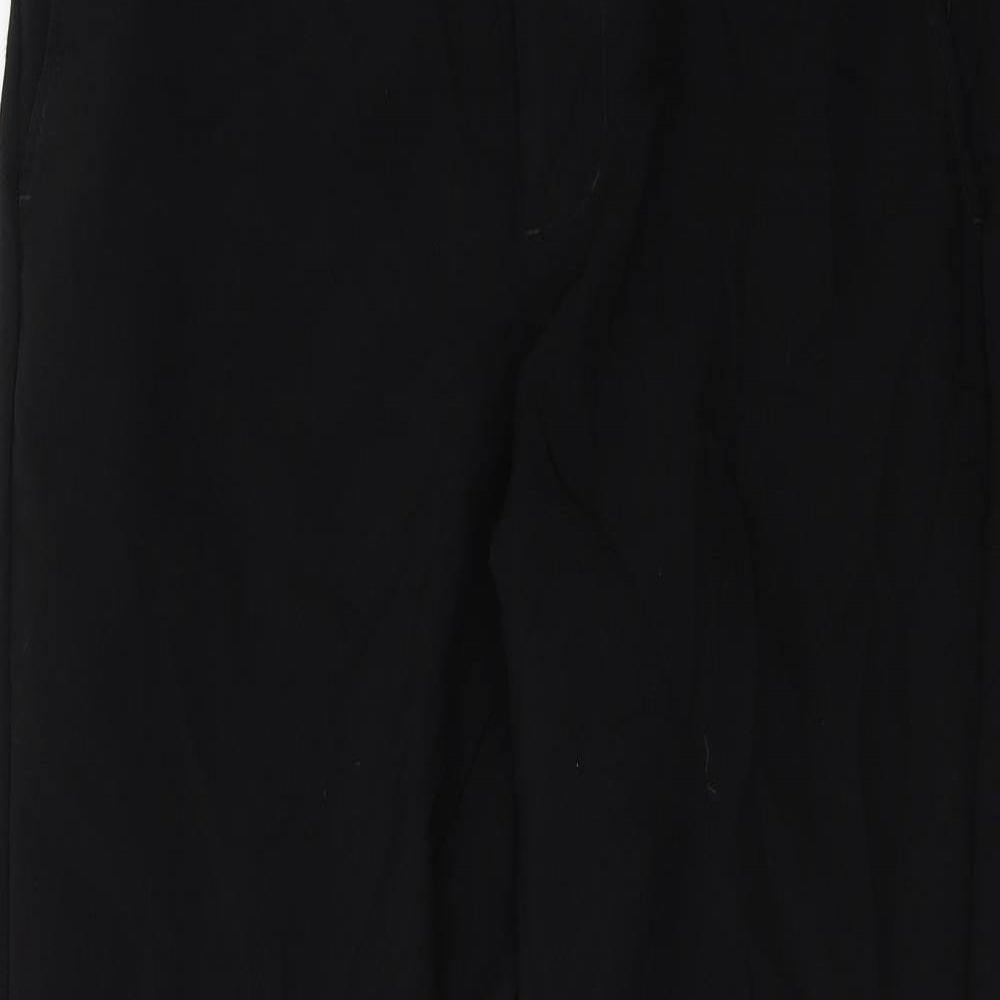 Peacocks Mens Black   Trousers  Size 32 L27 in