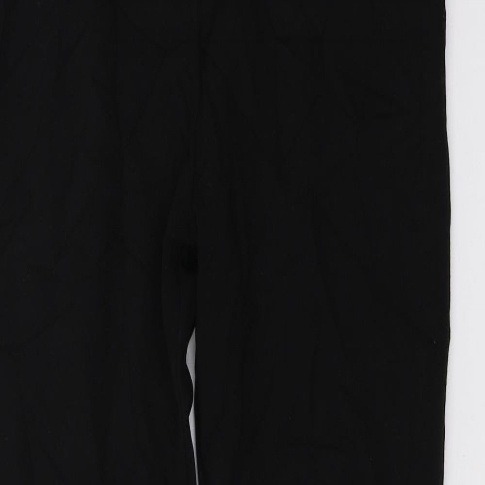 TU Womens Black   Trousers  Size 12 L26 in