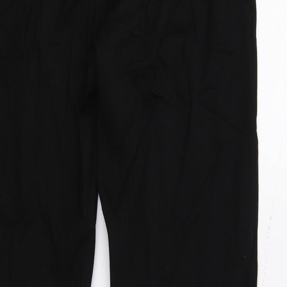 TU Womens Black   Trousers  Size 12 L26 in