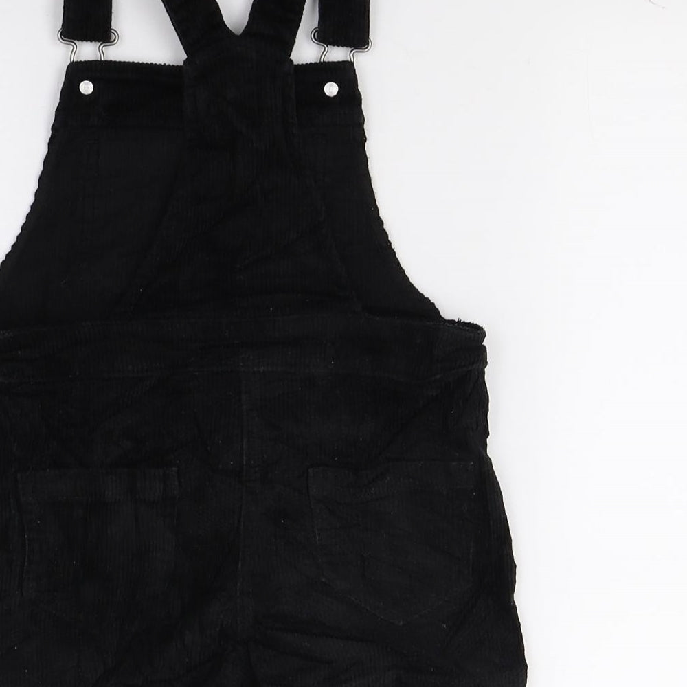 NEXT Girls Black  Corduroy Shorts One-Piece Size 4-5 Years