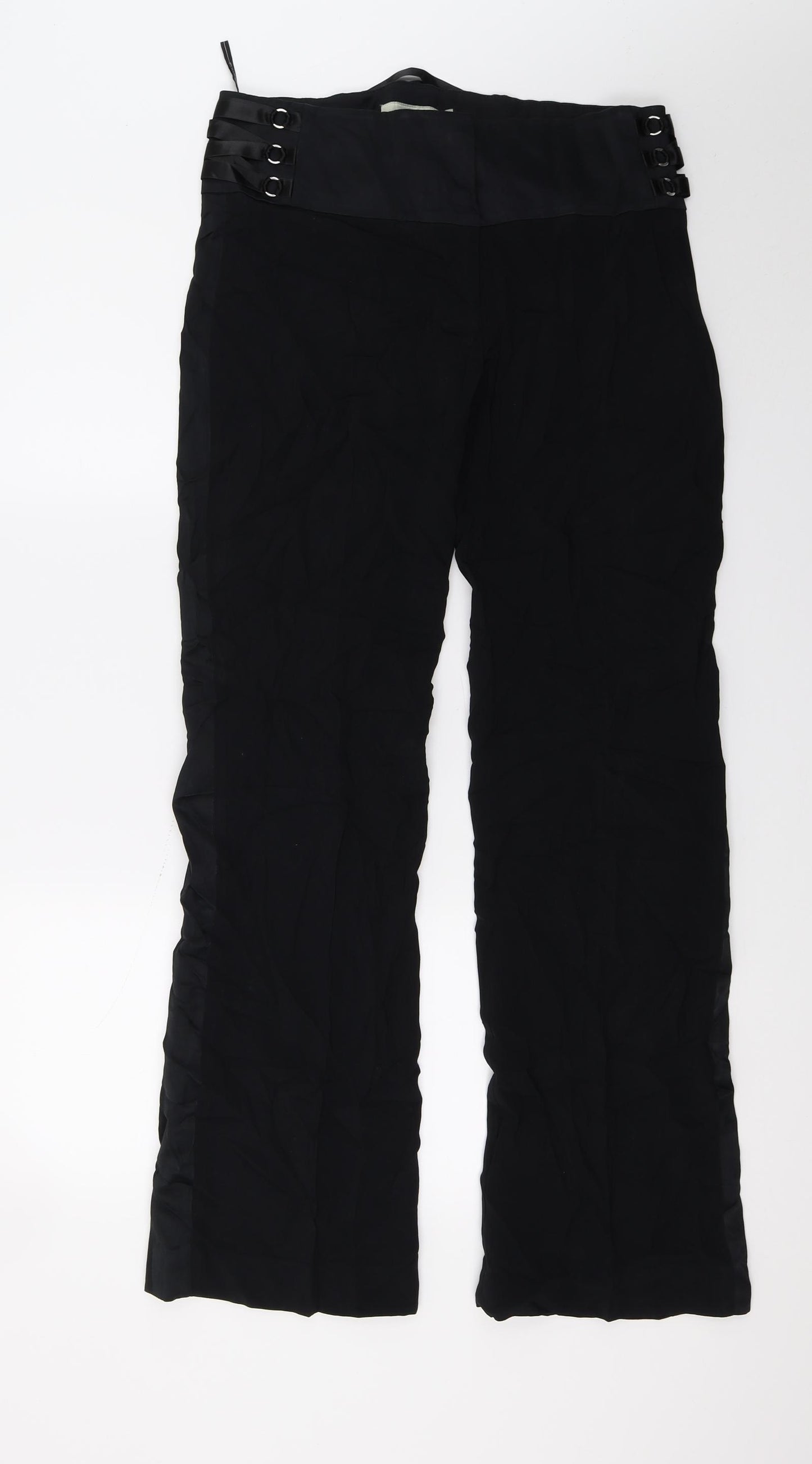 Karren Millen Womens Black   Trousers  Size 12 L27 in