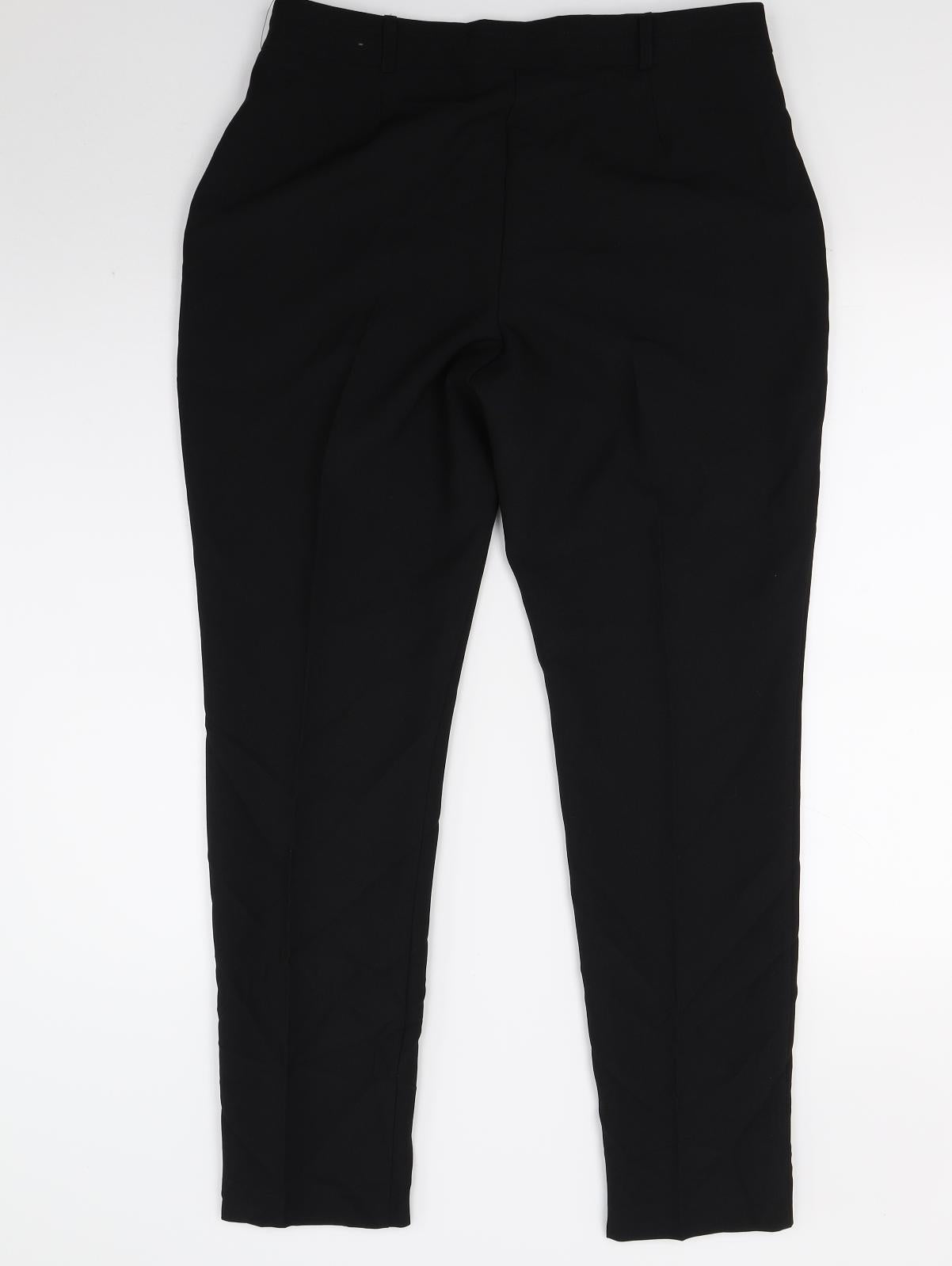 Primark Womens Black   Trousers  Size 12 L27 in