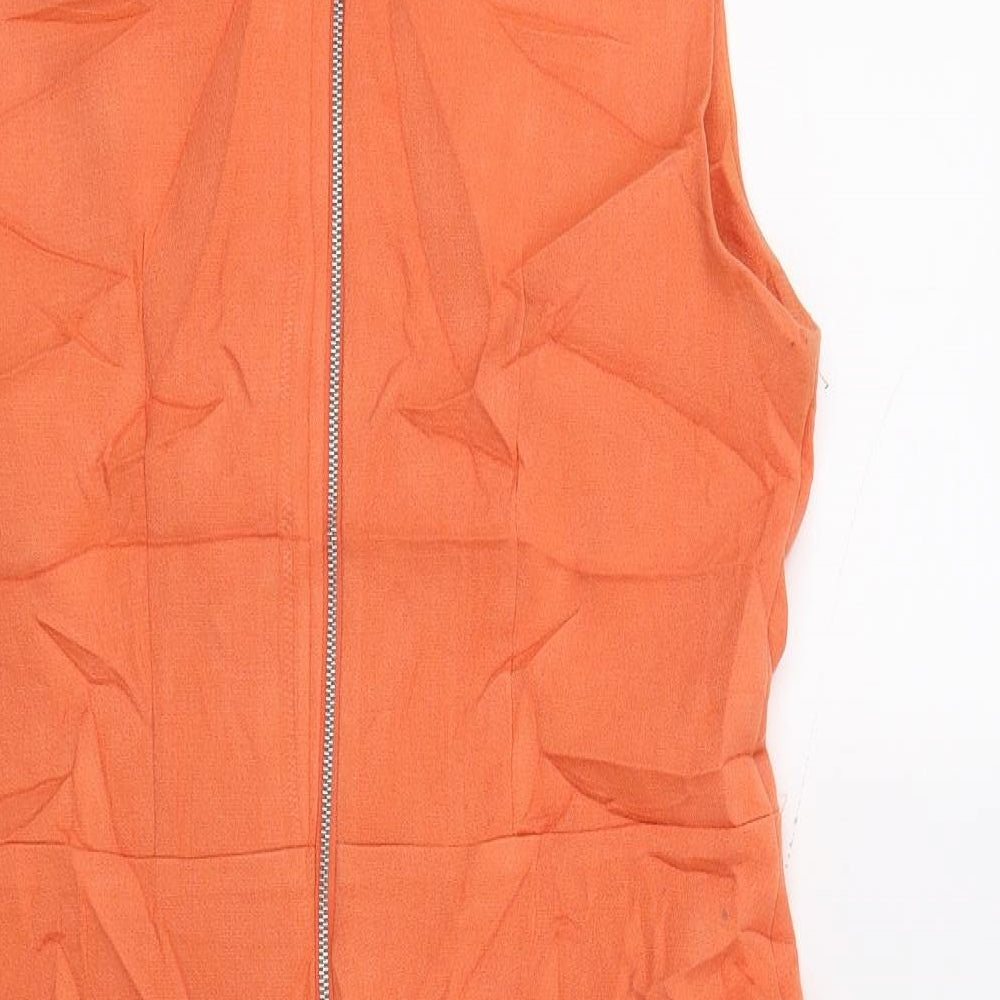 TU Womens Orange   A-Line  Size 14