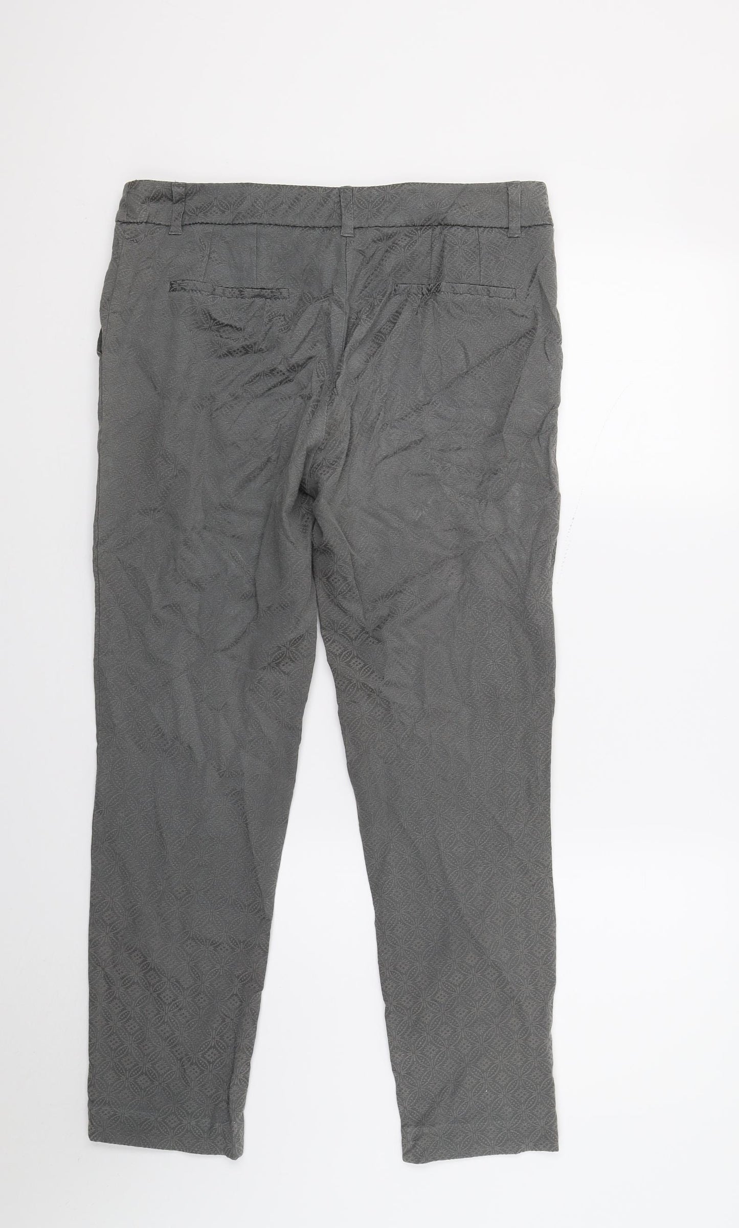 NEXT Womens Grey   Trousers  Size 10 L24 in