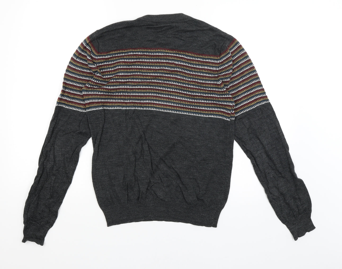 Cedar Wood State Mens Grey   Pullover Jumper Size S