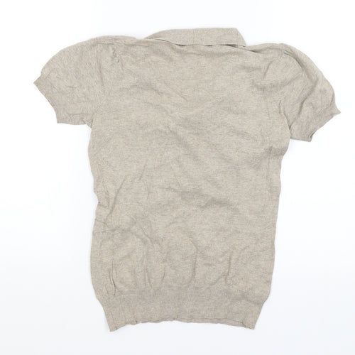 NEXT Womens Brown   Basic T-Shirt Size 8