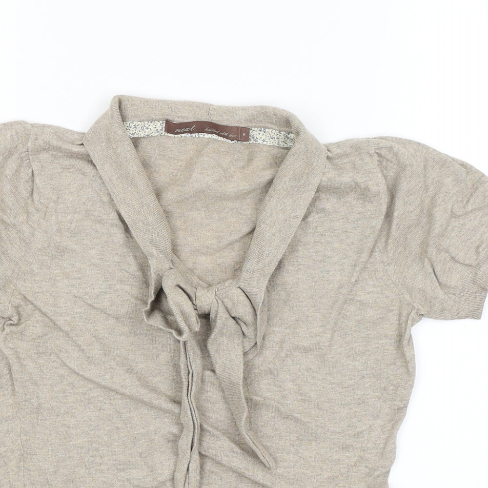 NEXT Womens Brown   Basic T-Shirt Size 8
