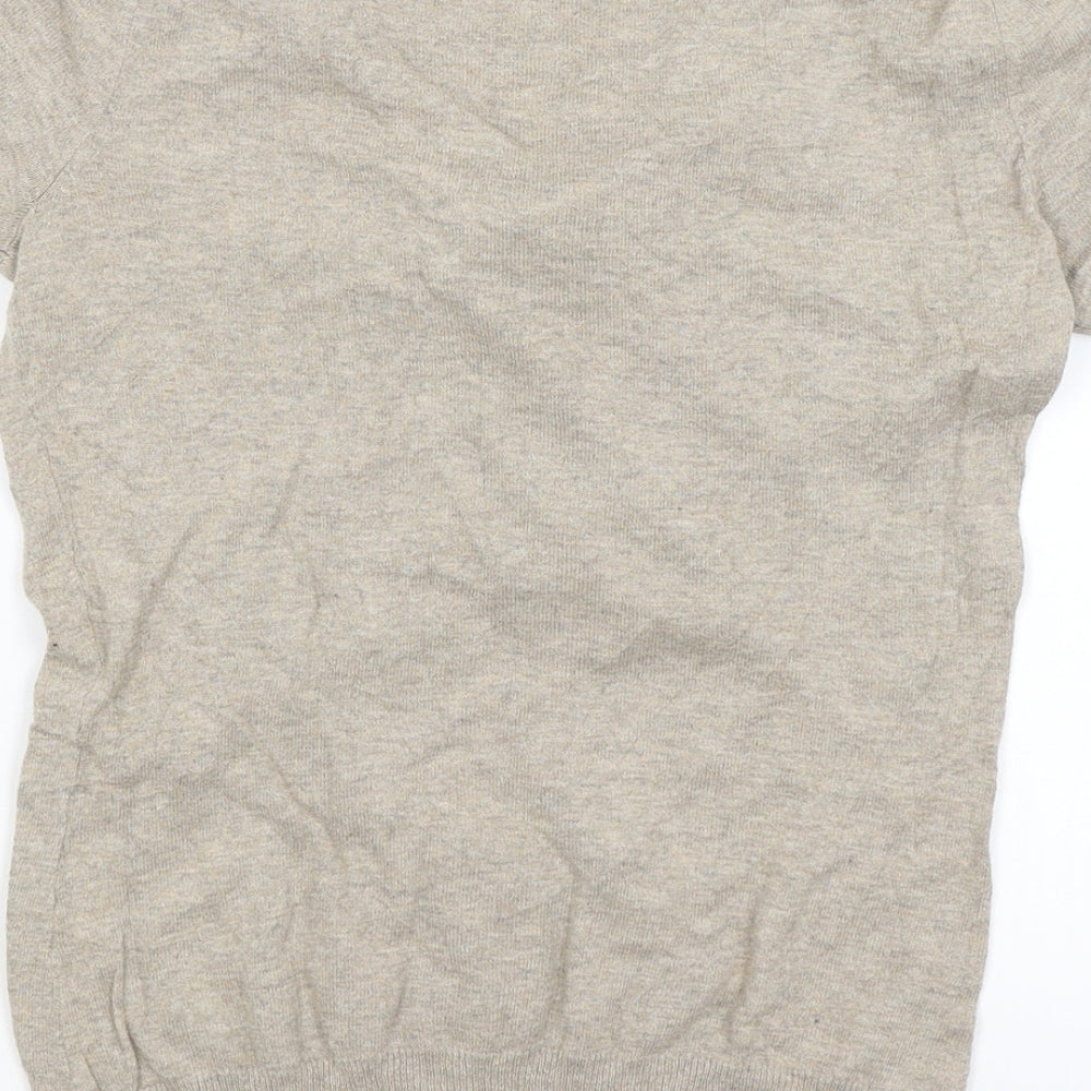 NEXT Womens Brown   Basic T-Shirt Size 8