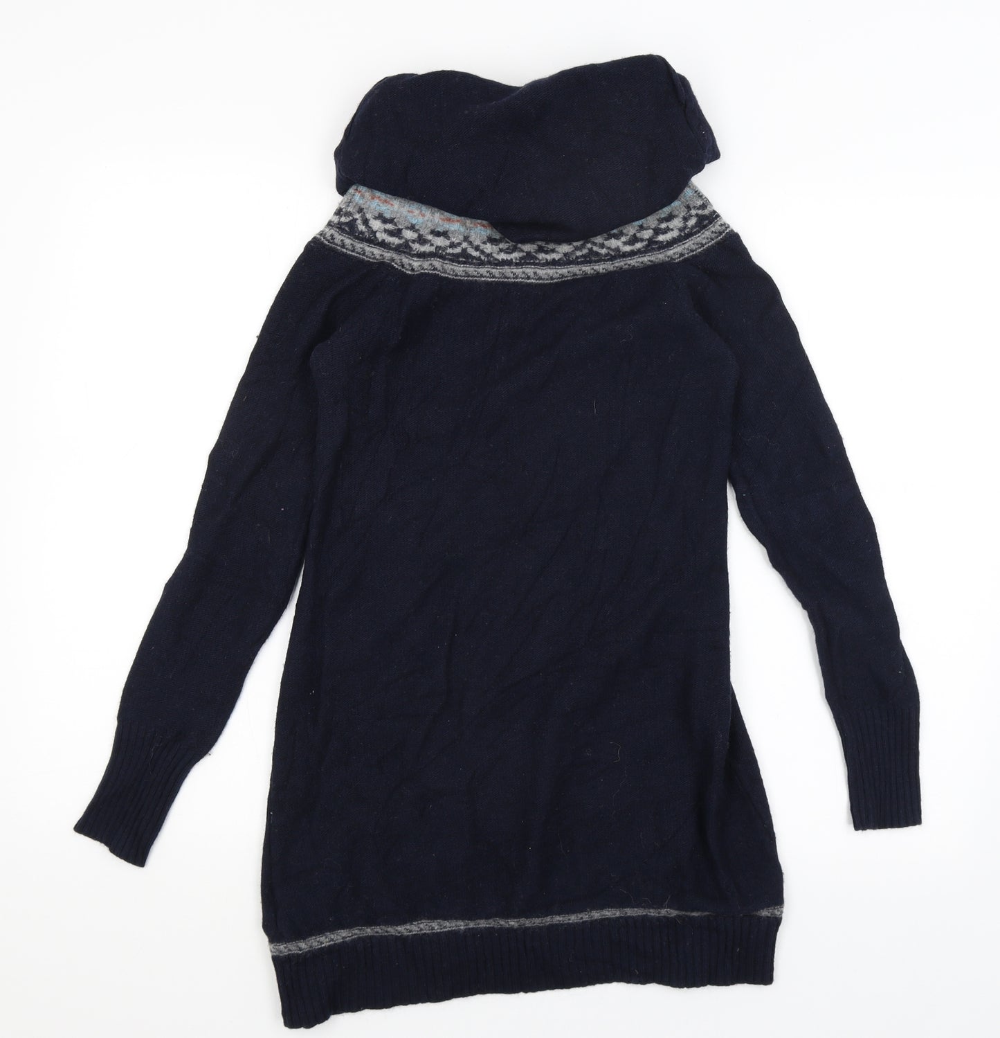 Fat Face Womens Blue   Pullover Jumper Size 10