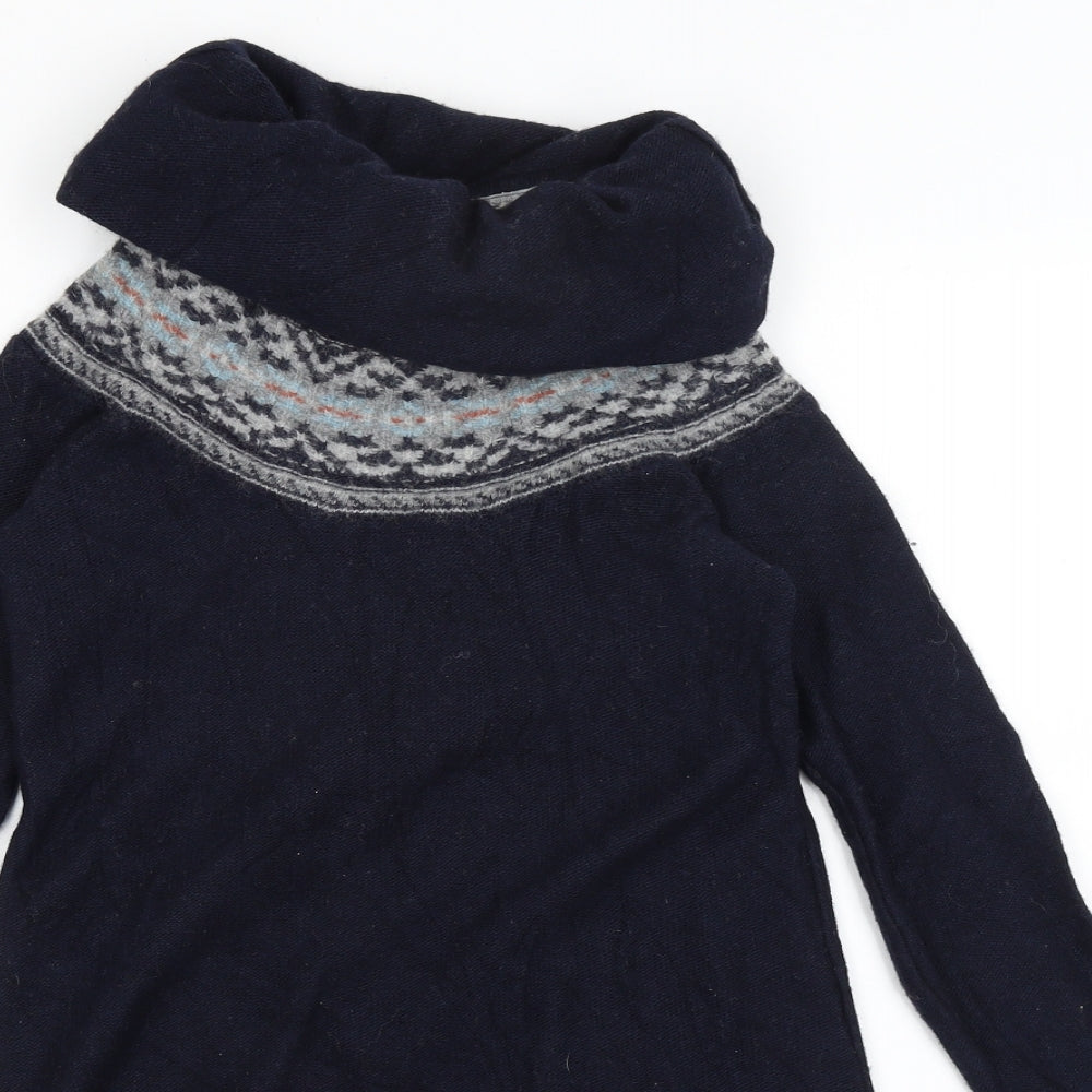 Fat Face Womens Blue   Pullover Jumper Size 10